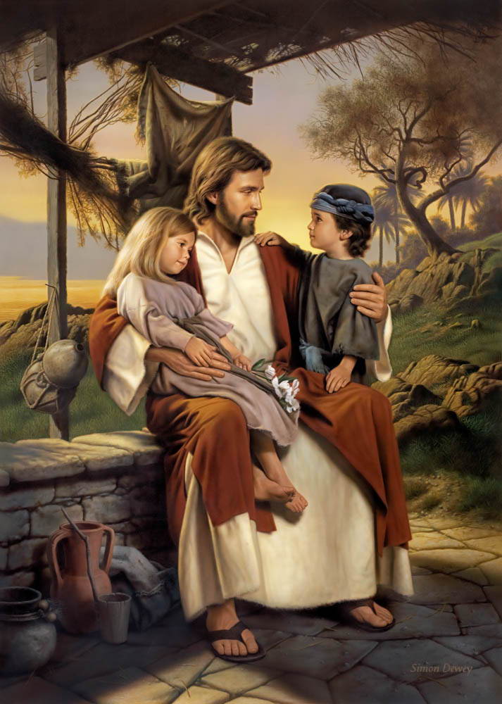 I Am a Child of God 10 Touching Pictures of Christ with Children